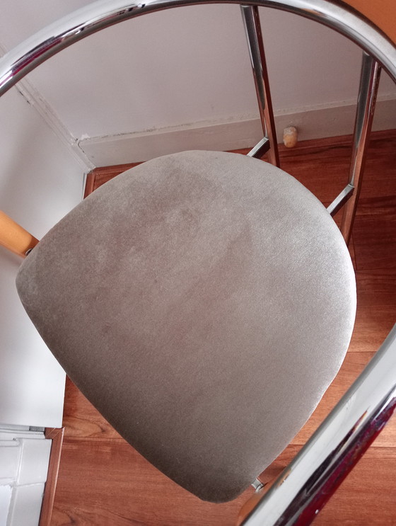 Image 1 of Effezeta Italienischer Designer-Esszimmerstuhl