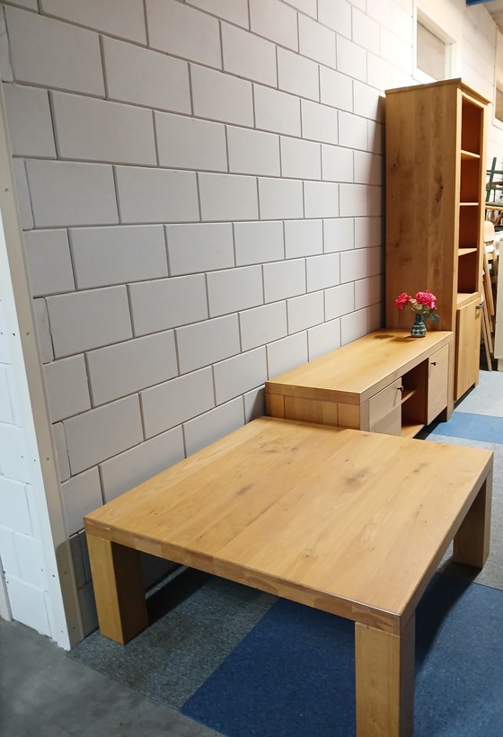 Image 1 of Conjunto de muebles de roble macizo claro