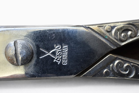 Image 1 of Duits briefopener en schaar, jaren 1950