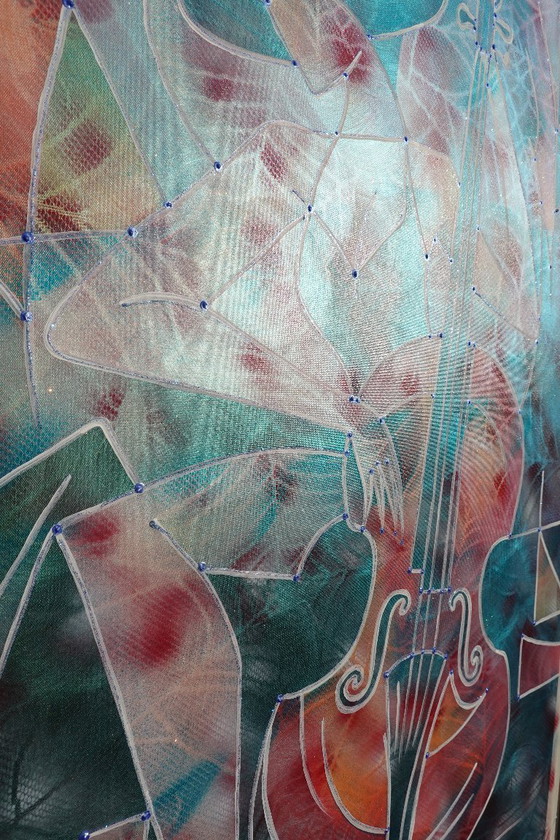 Image 1 of Jazz A1437 - abstract portrait painting