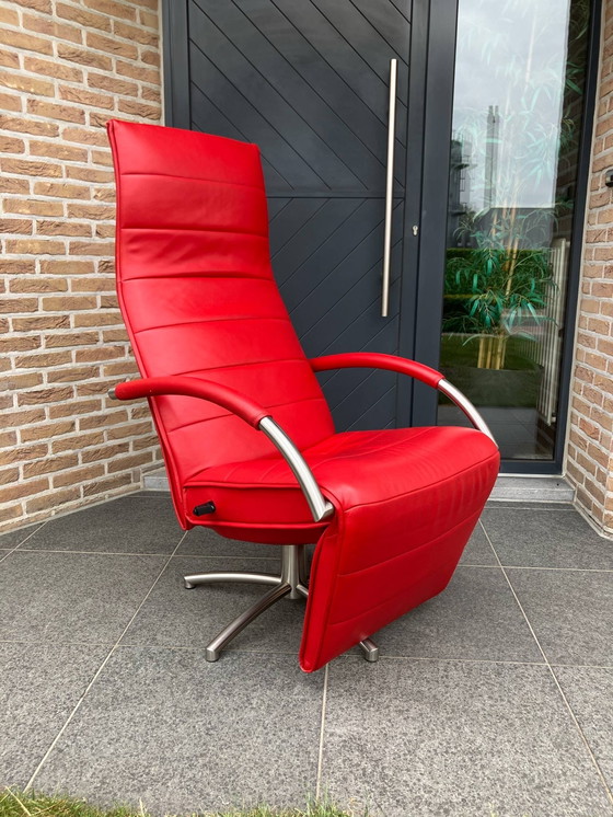 Image 1 of Jori Mensana Relax Large Mono-Move, Rood Celia Cherry Leder