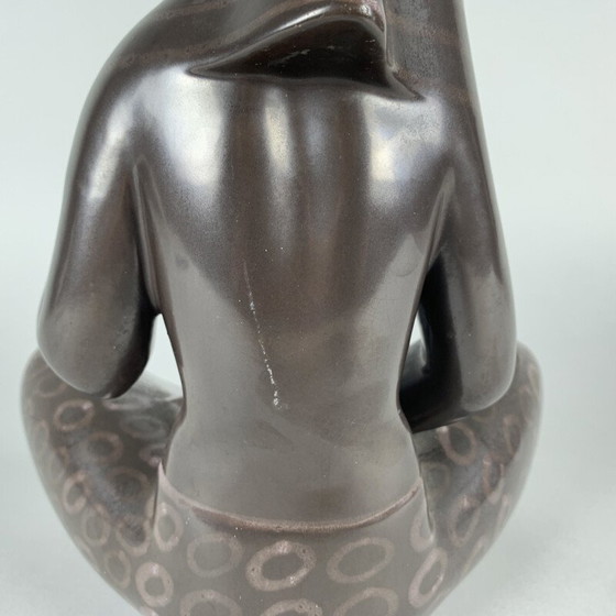 Image 1 of Mid-century Sculpture by Jitka Forejtova for Keramos, 1960s