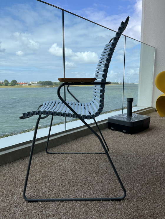 Image 1 of 2xclick chair dining with armrests.