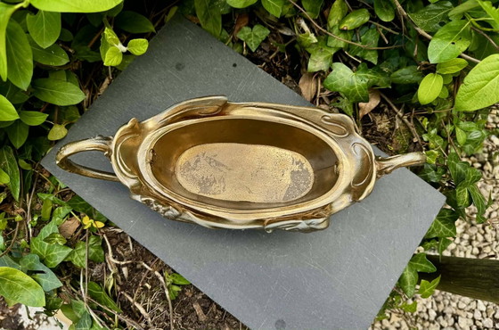 Vasi per piante firmati Claude Bonnefond ( ) Art Nouveau – Metal (photo 3 of 9)