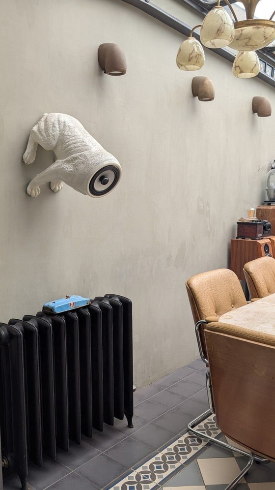 Dog Speaker Set Buro Vormkrijgers, Sander Mulder, Decorative Objects, Plastic, White (photo 3 of 13)