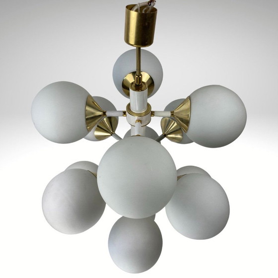 Image 1 of Atomic Sputnik Chandelier By Richard Essig, 1960S