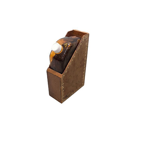 Image 1 of Vintage Franse "Trompe-l'œil" Verstopte Drankfles, Jaren 50