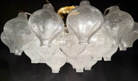 Image 1 of Lampada da soffitto/sospensione di J.T. Kalmar, modello: Tulipan, Austria, anni '60