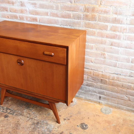 Image 1 of Meuble TV vintage, petit buffet, Louis Van Teeffelen pour Wébé