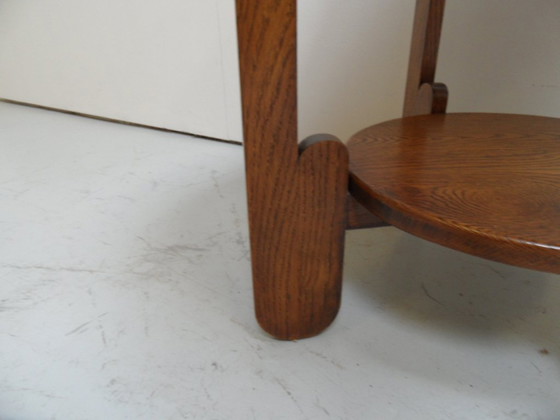 Image 1 of Art Deco round coffee table