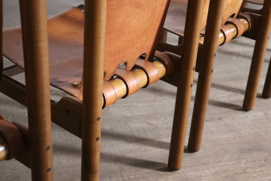 Image 1 of Set di 8 sedie da pranzo Ilmari Tapiovaara per La Permanente Mobili Cantù, anni '60