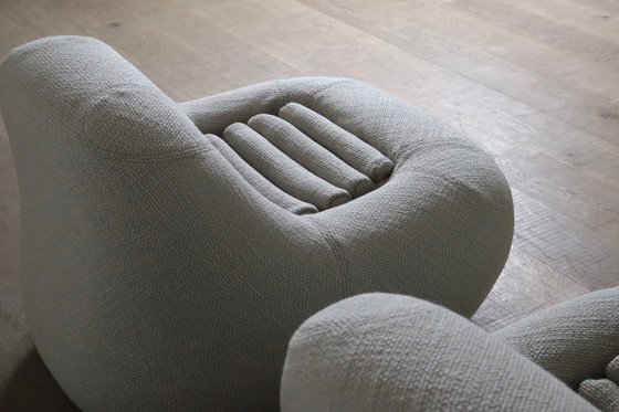 Image 1 of Ein Paar Carrera-Sessel von De Pas D'Urbino & Lomazzi für BBB Bonacina