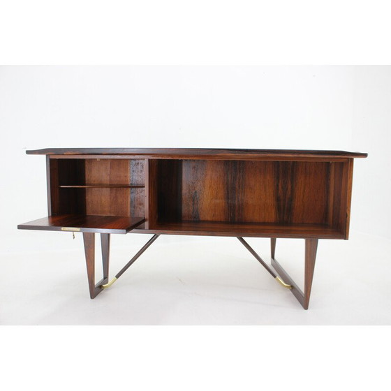 Image 1 of Vintage "Boomerang" desk in rosewood by Peter Løvig Nielsen for Hedensted Møbelfabrik, Denmark 1960s