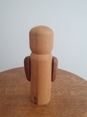 Vintage Mid-Century Wooden Owl – Roland Weber & Söhne (20 cm)