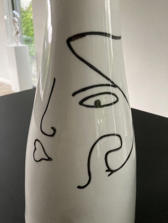 Image 1 of Conjunto de tres jarrones decorativos Palladier