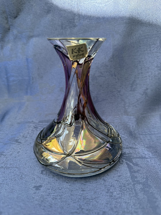 Image 1 of K&K Styling mozaïek glazen vaas