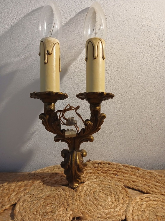 Vintage 1900 gilded bronze Wall light by Maison Gau Paris, Louis XV style – Lucien gau (photo 12 of 12)