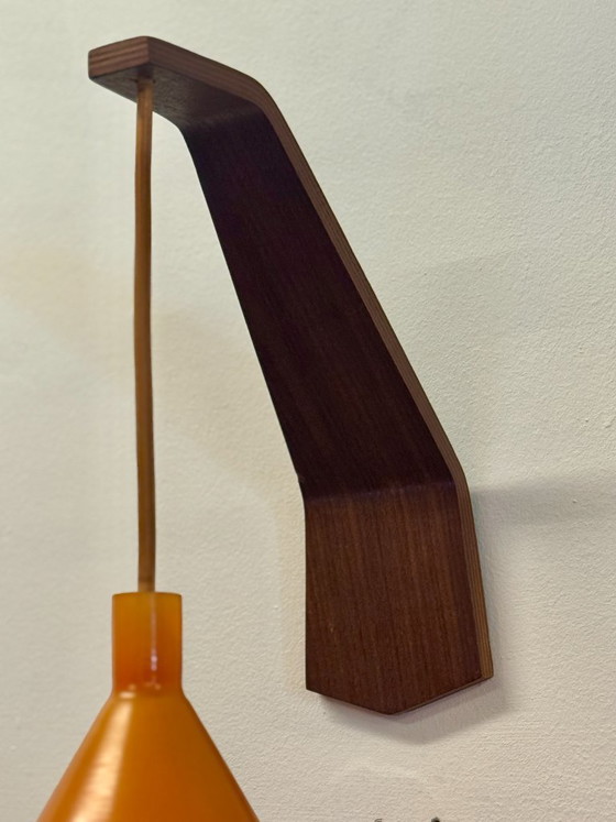 Vintage Philips NX118 Wall Lamp – Wall lights, Plastic, Wood (photo 6 of 7)