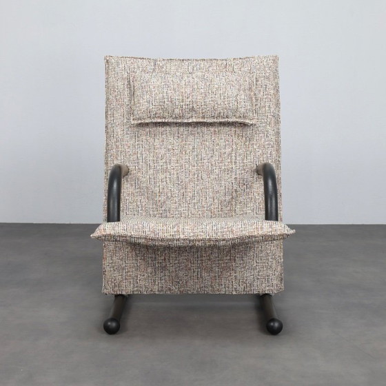 Image 1 of T-Line Lounge Chair by Burkhard Vogtherr for Arflex Italy, 1980s