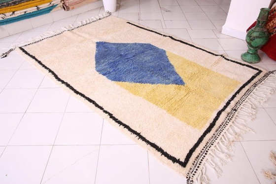 Alfombra marroquí de lana natural hecha a mano, 200/300 cm. – Ahrend, Wool (photo 3 of 7)