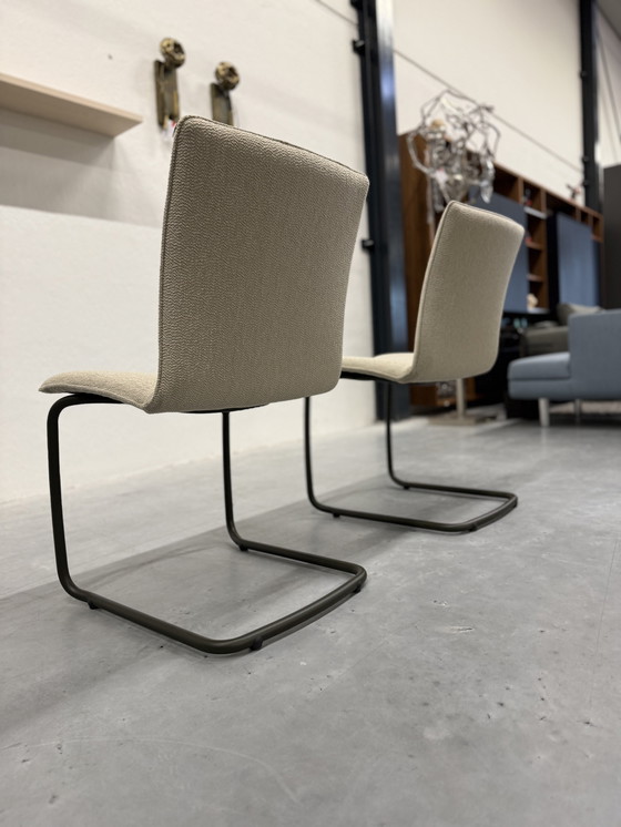 Image 1 of 2 Leolux Freyr Dining Chairs Alto fabric