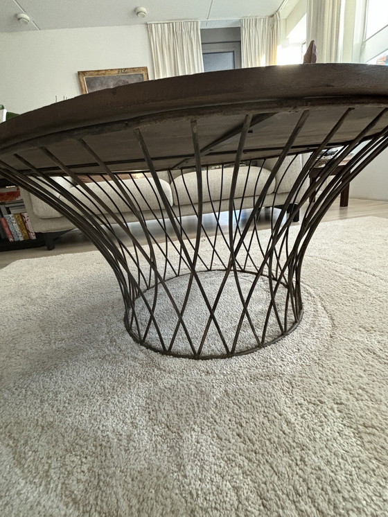 Image 1 of  Industriële salontafel d93, h45