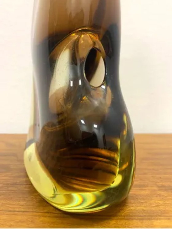 Image 1 of Jarrón retro, Josef Cvrček & Miloslav Klinger, Somerso, años 70, Checoslovaquia