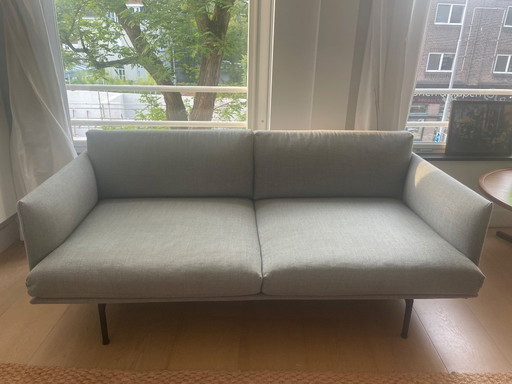 Sièges mous MUUTO OUTLINE SOFA 2 PLACES kvadrat FIORD 151
