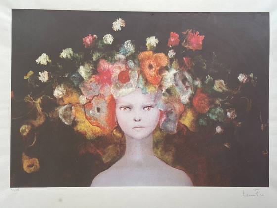 Leonor Fini – Vrouw met bloemen in haar haar – Litho's & Zeefdrukken, Paper (photo 3 of 8)