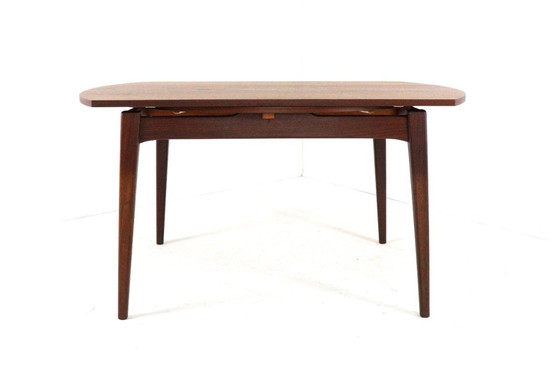 Image 1 of Louis van Teeffelen for Wébé round dining table 'Breda' vintage