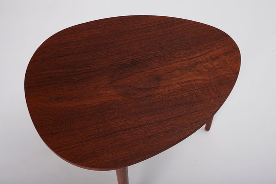 Image 1 of Set of Three Nesting Tables by Beder Trædrejeri, Denmark 1960s