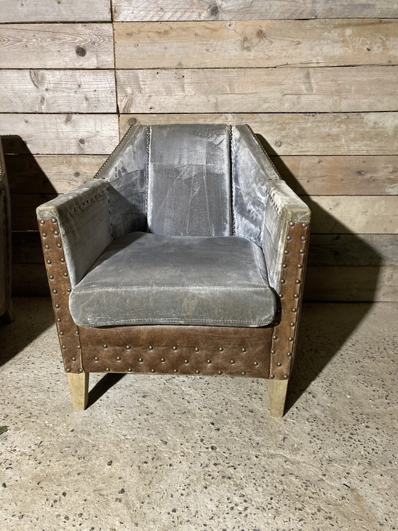 Image 1 of French art deco armchair 1930