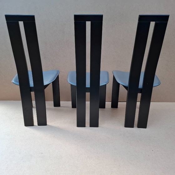 Image 1 of 6 Vintage Chairs from the 70s, Designed by Pietro Costantini for Ello