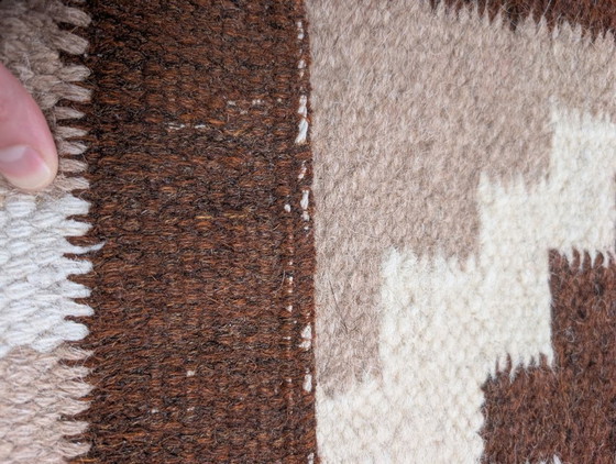 Vintage Traditioneel Röllakan Vloerkleed, Zweden, 1960s – Vloerkleden en tapijten, Wool (photo 6 of 9)