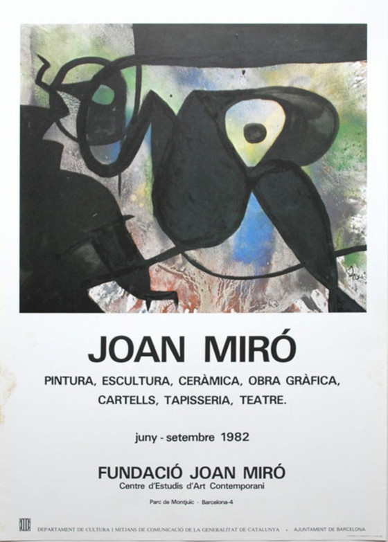 Image 1 of Mooie poster van Miró