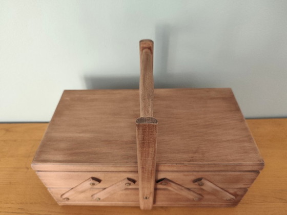 Image 1 of Antique sewing box