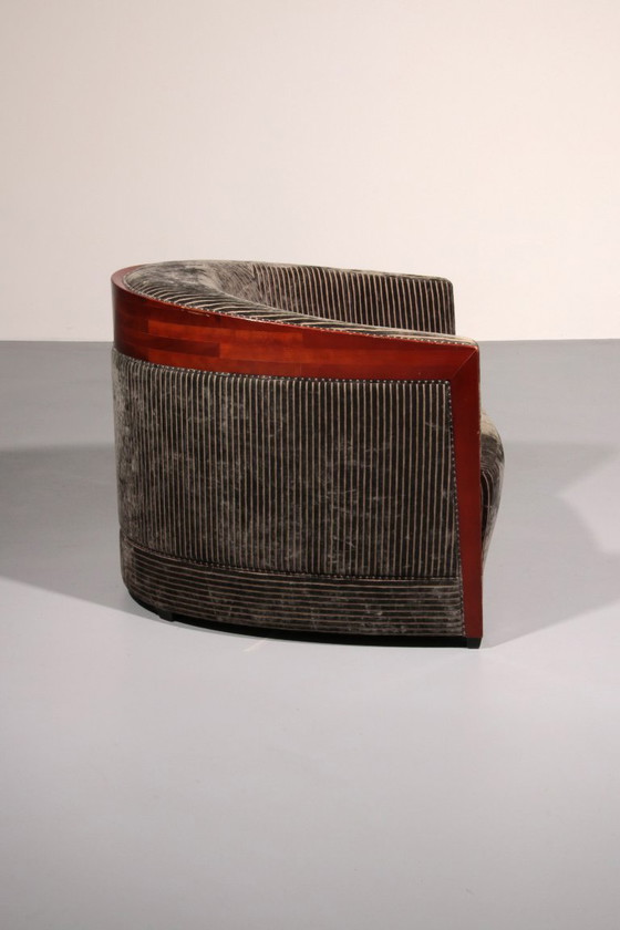 Image 1 of Art-Deco-Sessel, Entwurf von Frits Schuitema, mit Tisch, 1980