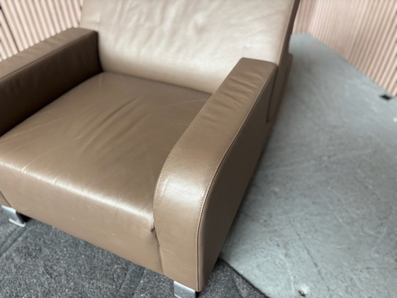 Leolux B Flat Poltrona Pelle Marrone PULITA – Poltrone (photo 7 of 10)
