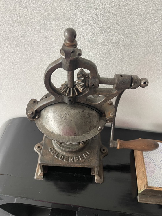 Vintage Goldenberg koffiemolen voor op het aanrecht – Decoratieve objecten, Metal (photo 4 of 14)