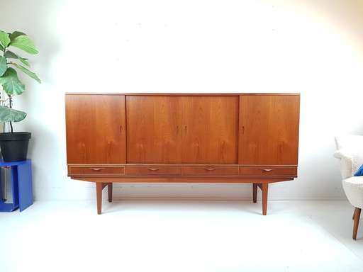 Danish Highboard Teak | Wall Cabinet Danish Design