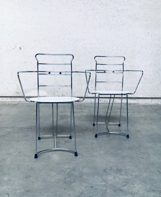 Image 1 of Ensemble de chaises design postmodernes des années 1980 Eridiana par Antonio Citterio pour Xilitalia
