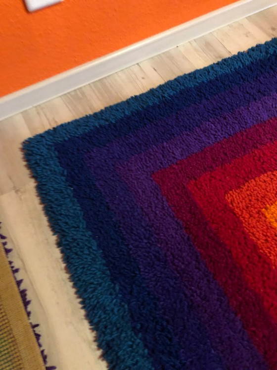 Tapis carré Verner Panton Tisca – Wool (photo 4 of 6)