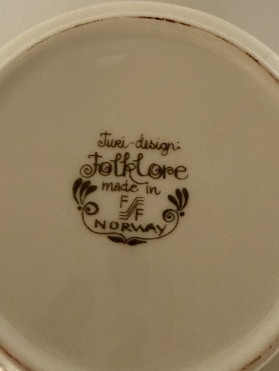 Image 1 of Folklore Noorwegen keukenset van 6