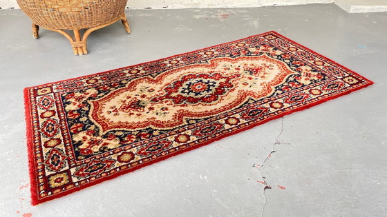 Image 1 of Tappeto vintage in pura lana Teppich Siegel