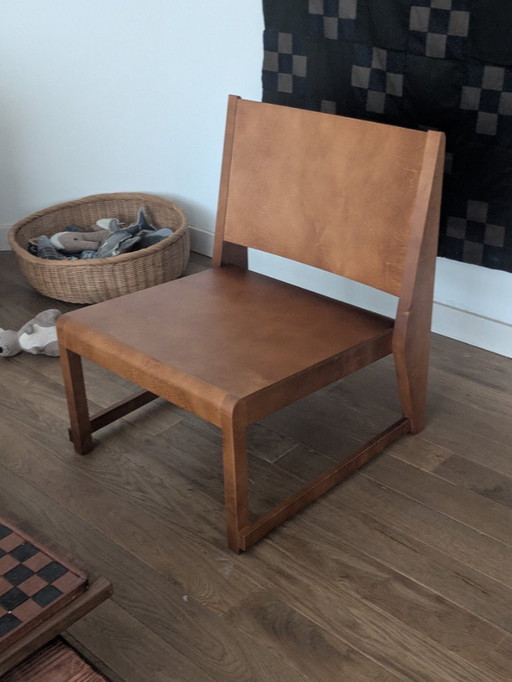 Frama Easy Chair 01 Warm Brown – fauteuils, Wood