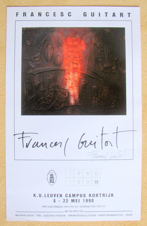 Francesc Guitart, Exhibition poster