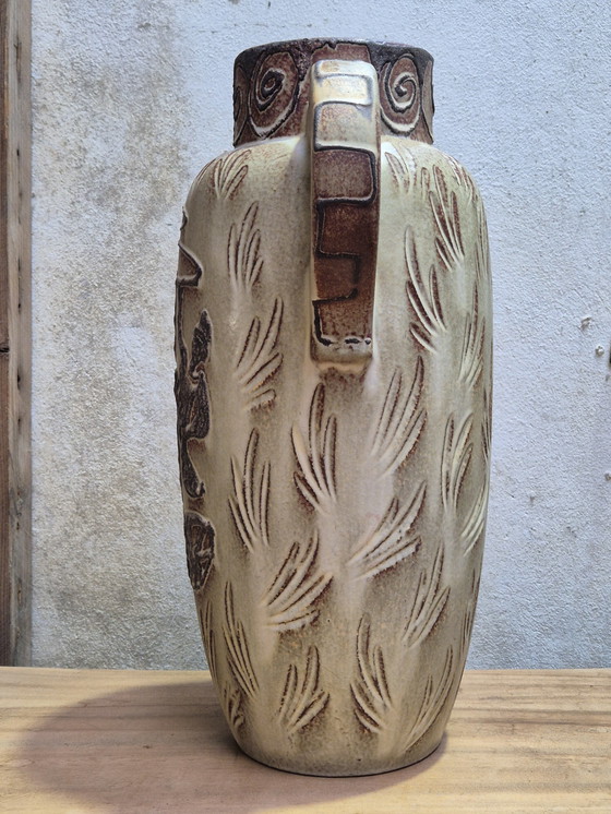 Image 1 of Scheurich Keramik West-Germany XL Floor Vase.