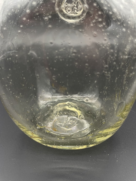 Jarra Verrerie de Biot con tapón de bola – Verre Bullé – Vasos y jarras, Glass (photo 8 of 10)