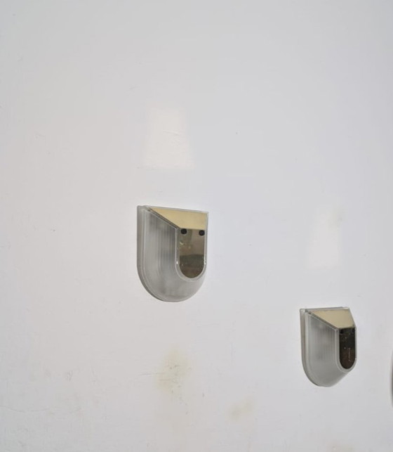 Image 1 of Iconica lampada da parete italiana Tesi di Roberto Fiorato per Prisma, anni '80