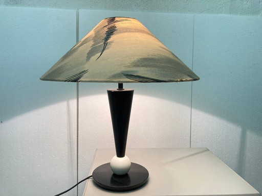 Lámpara de sobremesa de diseño años 80 de Linus Bopp